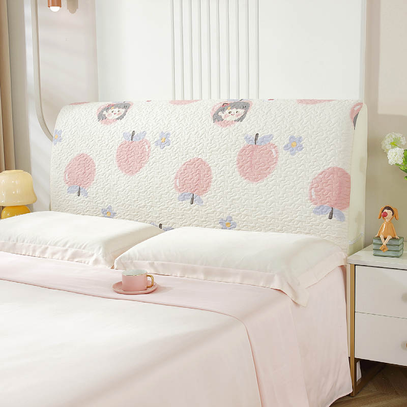 全棉万能床头罩通用2023年新款高档床头套全包皮床木床头保护套