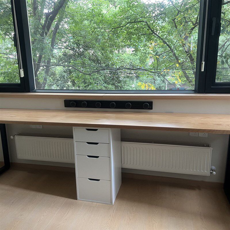 实木全加固/书桌下支撑抽屉柜定制小斗柜收纳储物加宽长边柜多层