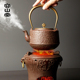 容山堂烧烤炉围炉煮茶壶煮茶器家用铁壶烧水壶室内炭炉烤茶煮茶炉