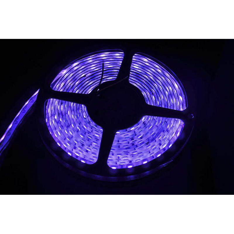 超高亮验钞紫光LED灯带紫色12V5050贴片UV防水灯条 厨具消