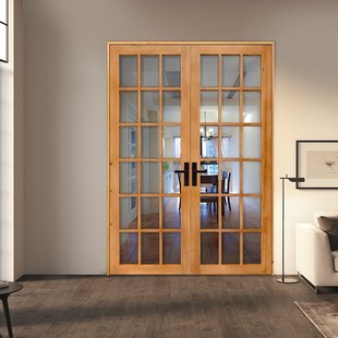 实木门定制对平室内门阳台门书房门卧室门门颜色款式选