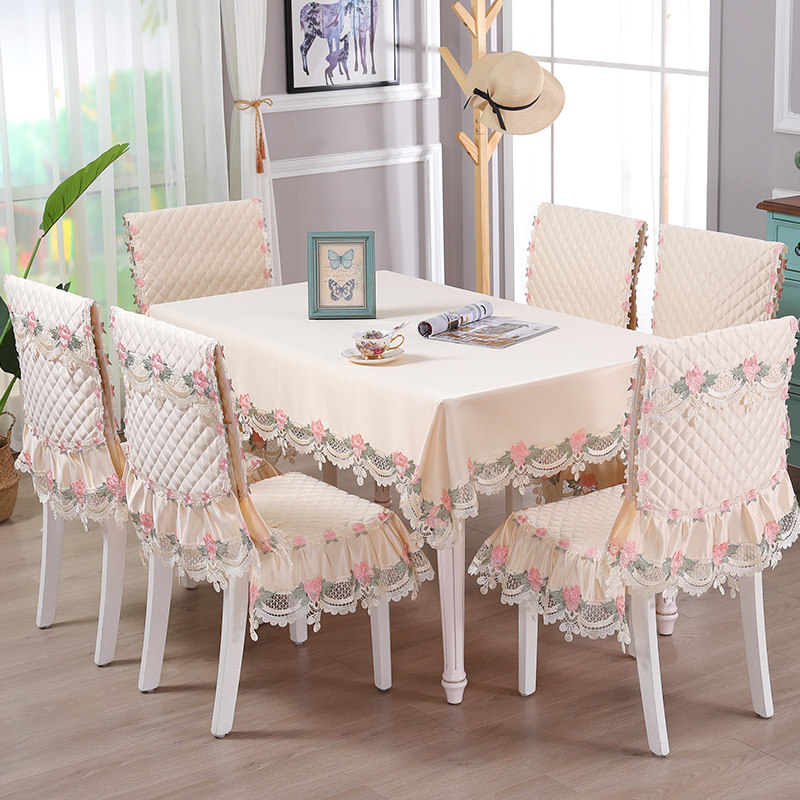 纯色餐桌桌布椅子罩家用中式餐桌椅罩现代餐椅垫布艺装,居家布艺,桌布,淘宝优惠券,粉丝福利购,淘宝优惠卷