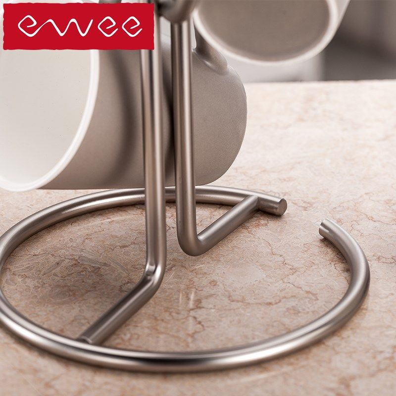 马克杯架水杯架子厨房置物架咖啡杯架红酒杯架倒挂茶杯架沥水杯架