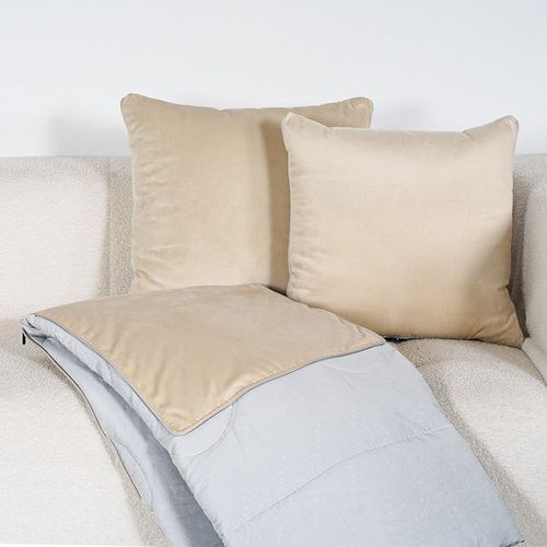 四季款抱枕被两用二合一刺绣图案午睡靠枕抱枕空调折叠被夏季新款