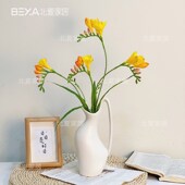 小新仿真香雪兰小苍兰家居餐桌装 饰插软装