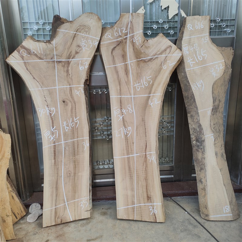 整木香樟木木板樟木木板原生态茶台木板自然边实木板定制