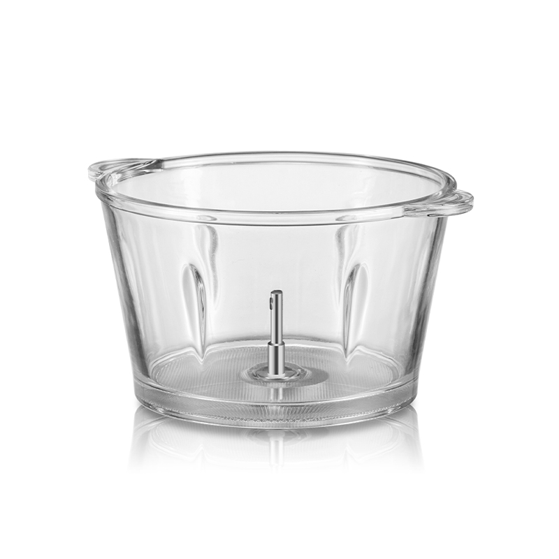 绞肉机配件大全通用碗玻璃碗不锈钢碗料理机碗切碎杯绞馅机玻璃碗