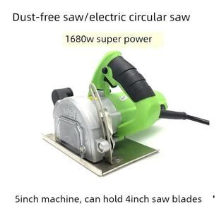 绿霸无尘锯迷你电圆锯手提切割机云石圆锯4寸5寸木工圆锯电动工具