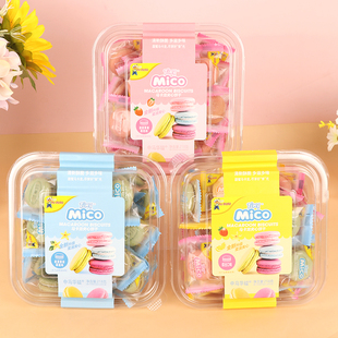 中马华镒马卡龙夹心饼干218gx24盒