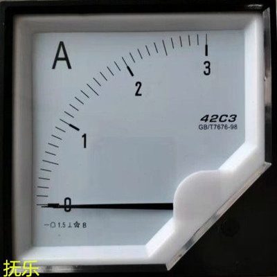 42C3指针直流电流表42C3-1A 2A 3A 5A 10A 15A 20A 30A 50A 75A 1