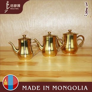 蒙古族藏族供水壶塔穆嘎光面铜祭祀供奉多功能专用特色油壶洒水壶