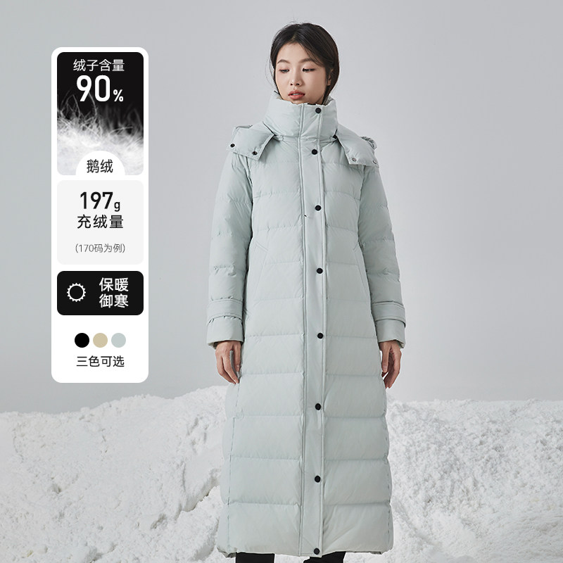鹅绒羽绒服女款2023新款