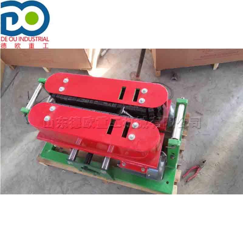 履带式电缆输送机小型电缆自动传送敷设机通信电缆光缆牵引机