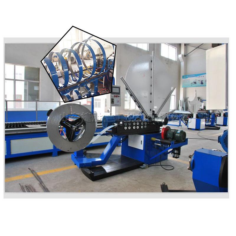 展翼式全自动螺旋钢带风管机螺旋风管成型机不锈钢通风管道设备