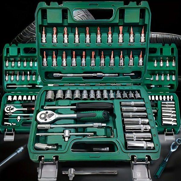 53件汽修维修工具箱五金全套套装套筒扳手组合套装五金店货源,五金/工具,组合套装,淘宝优惠券,粉丝福利购,淘宝优惠卷