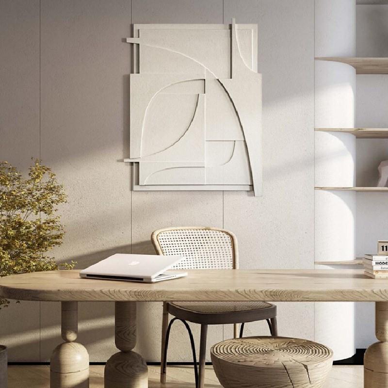 现代客厅装饰画立体浮雕轻松砂岩画沙发背景墙挂画走廊.玄关过道