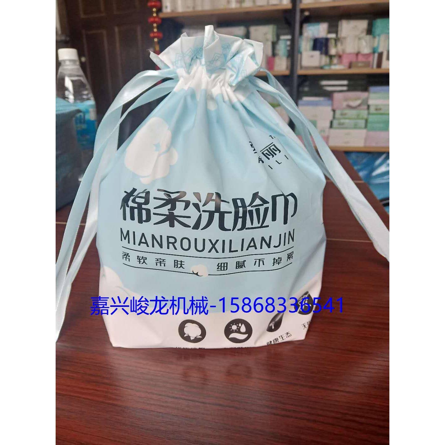 做绵柔卷柔巾卷机，懒人抹布洁面巾洗脸巾美容巾机械设备销往江苏