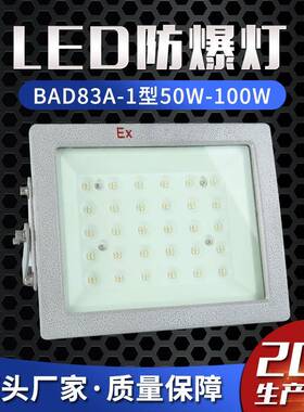 LED防爆灯BAD83A-1型50W-100W节能高效投光灯照明灯防爆泛光灯