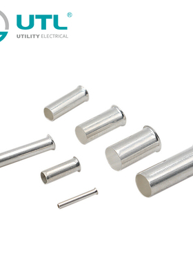 欧式EN管型裸接线端子 紫铜材质 EN0508 7508 1008 插针冷压端头