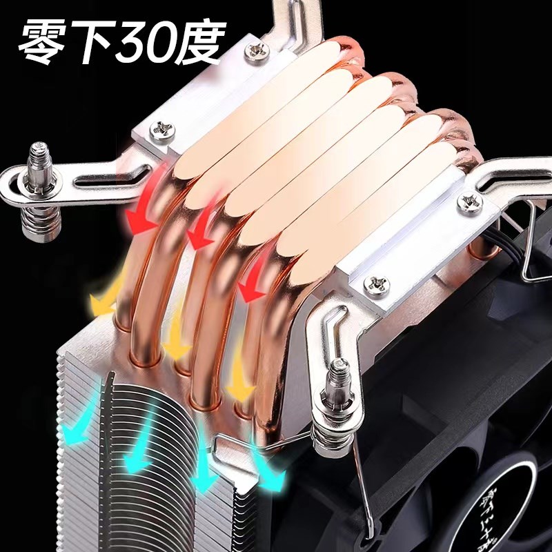 X79/X99主板专用 4/6铜管 CPU散热器 2011 单路 双路 CPU散热器