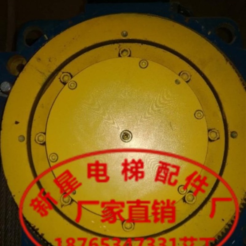 电梯配件-西尼电梯永磁同步主机曳引机曳引轮400-5-10内孔250