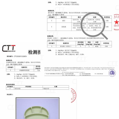 儿童硅胶吸盘分格餐盘316不锈钢短柄叉勺 宝宝防摔自主进食餐具碗