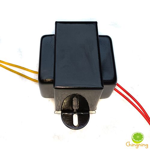 21W 全屏蔽胆机灯丝牛变压器 输出12.6V 烤漆黑色壳 ZL573008