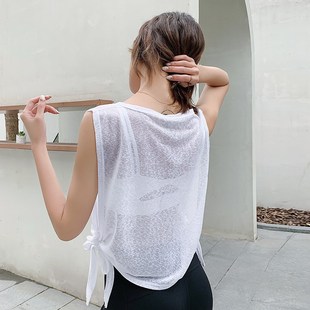 绝美印花瑜伽服套装女夏季薄款2024新款高级感小个子健身服三件套