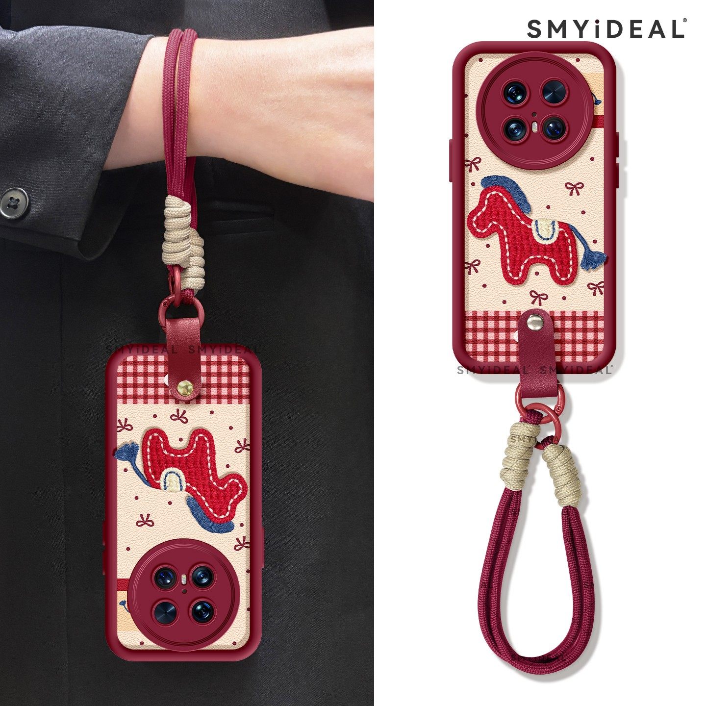 本命年适用华为mate80pro手机壳mate70新款mate60新年80pro保护套mete50绣花小马70红色mata40马年过年80贴片,3C数码配件,手机保护套/壳,淘宝优惠券,粉丝福利购,淘宝优惠卷