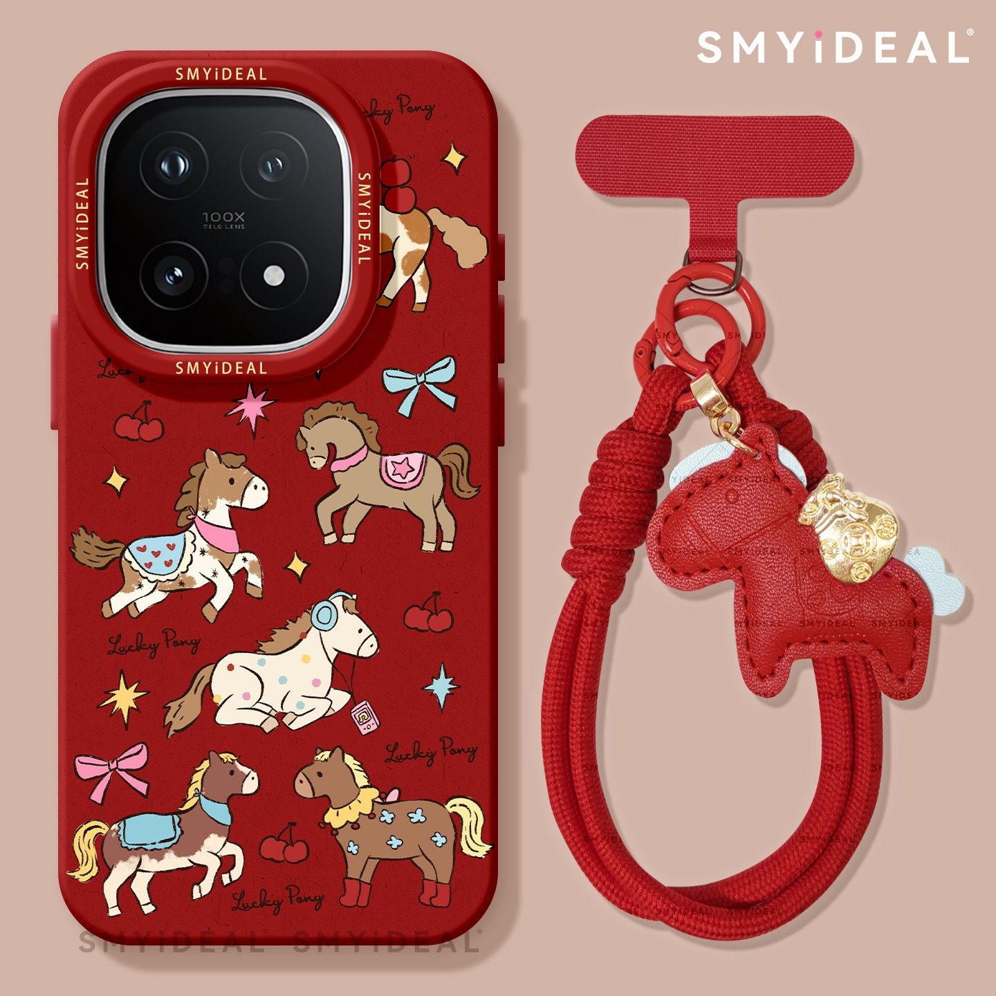 适用iqoo13手机壳女款iqoo11s保护套新年10pro涂鸦vivo喜庆9马年neo8pro小马13红色过年7se竞速版5本命年12,3C数码配件,手机保护套/壳,淘宝优惠券,粉丝福利购,淘宝优惠卷