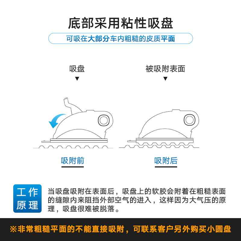 车载手机支架吸盘式汽车导航仪架出风口360度调节多功能手机夹子