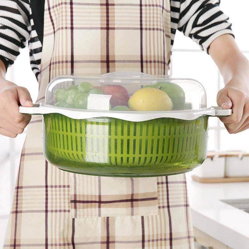 塑料双层果盘现代创意客厅家用水果盘带盖果盆洗水果洗菜篮沥水篮,餐饮具,果盆/果盘/果篮,淘宝优惠券,粉丝福利购,淘宝优惠卷