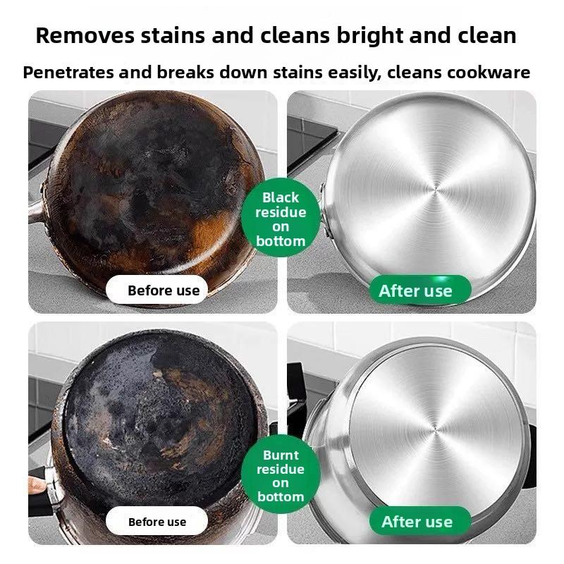 锅底除黑泥膜家用洗黑锅底清洁泥膜厨房黑垢除垢泥膜去除黑焦