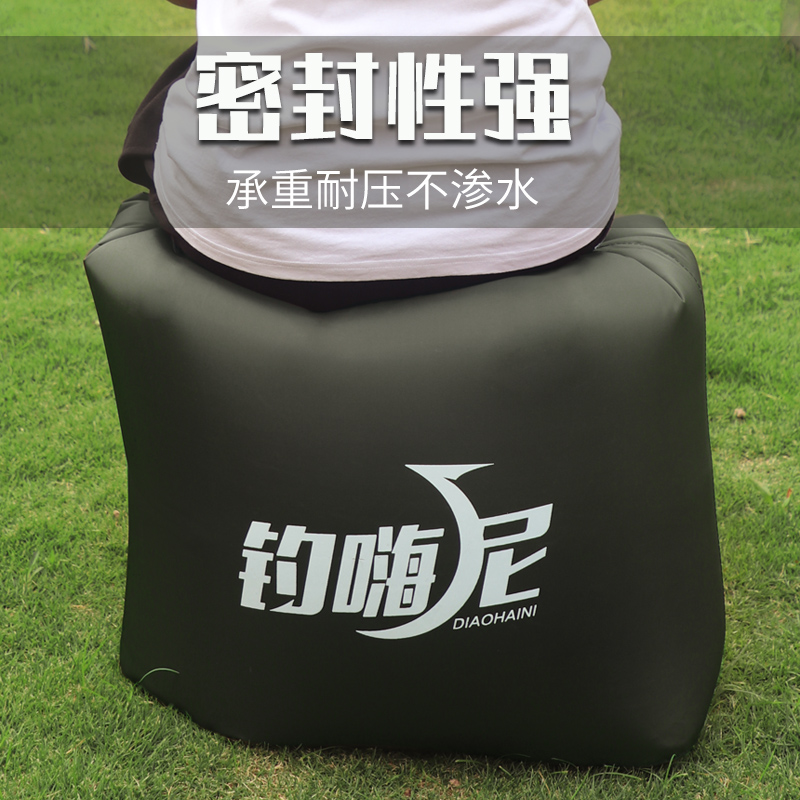活鱼袋加厚耐磨冲氧便携钓鱼折叠养鱼袋渔获装鱼袋鱼护桶垂钓用品