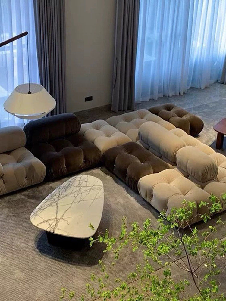 Cleverly Compressed Tufted Sofa: Easy Ship, Big Comfort for Less! - Product image 3