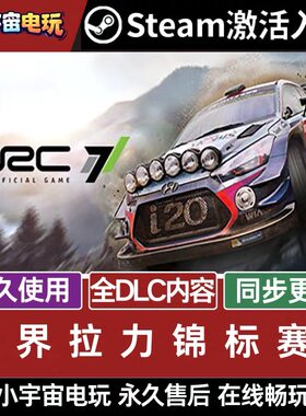 Steam正版WRC7 FIA World世界汽车拉力锦标赛7 国区PC激活码CDKey