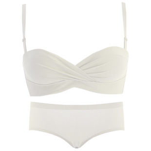 2020爆款 新款 无肩带文胸聚拢防滑无痕无钢圈小胸罩 夏季 内衣女薄款