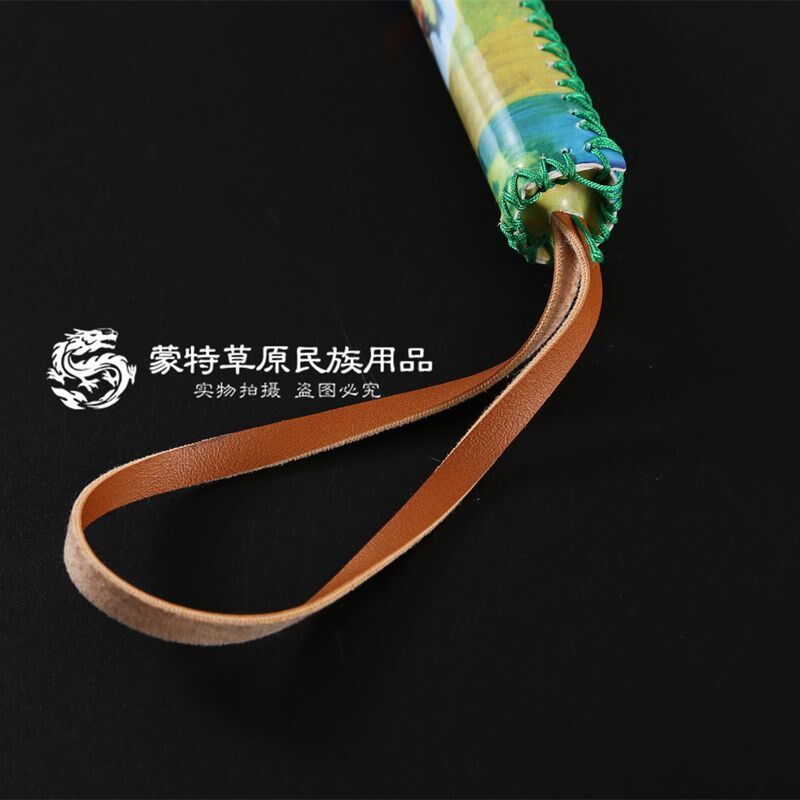 蒙古马鞭 皮革草原特色鞭子内蒙古工艺品马鞭蒙古包装饰品用品