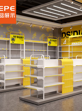乐品 新款文g创潮品店货架IP文具潮玩形象店展示架精品玩具专用柜