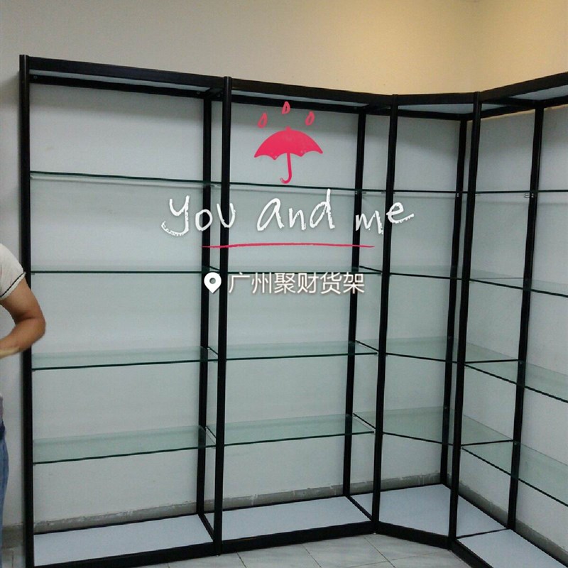 精品展柜/槽板展示柜/p洞洞板货架/玻璃柜台/陶瓷展柜/精品玻璃柜