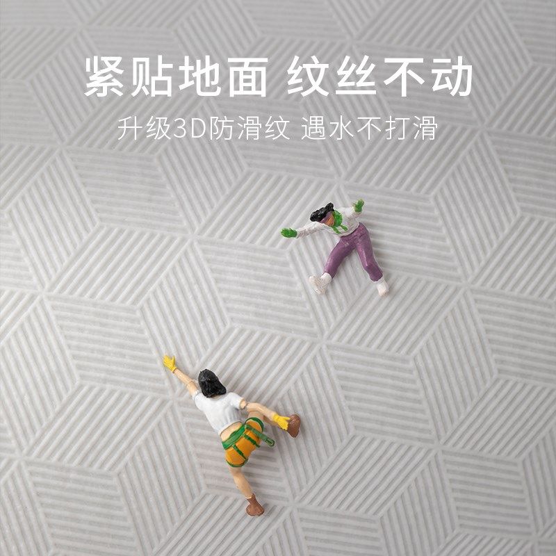 厨房地垫L型防滑防油可擦免洗2025新款7字型防水耐脏专用地毯垫