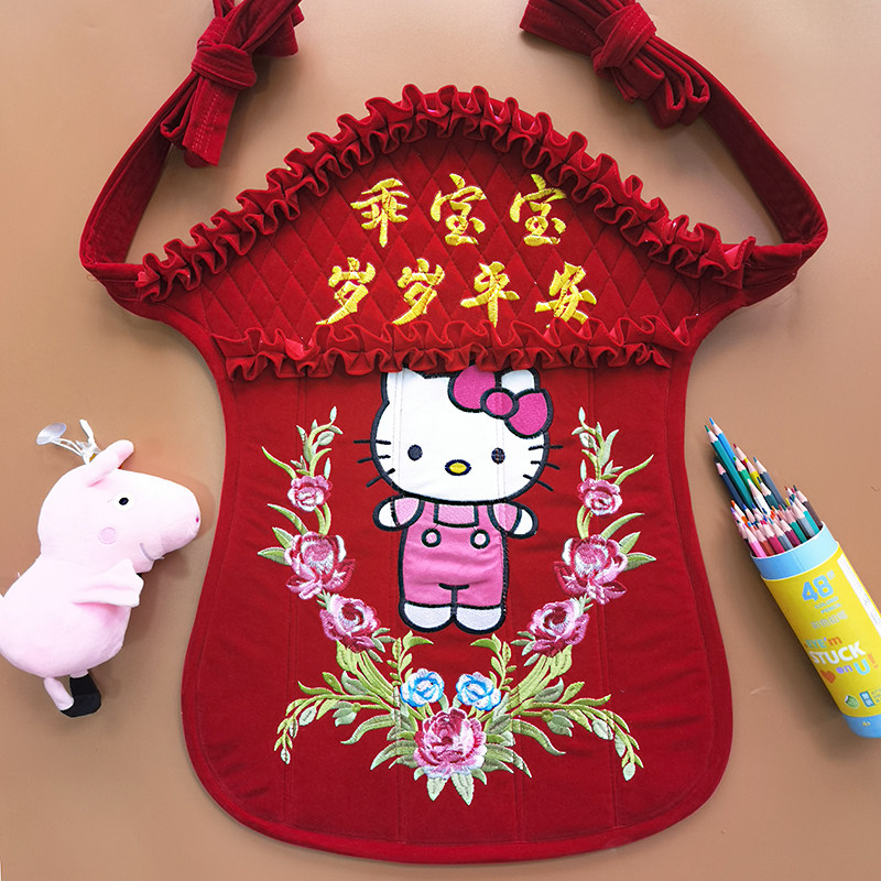 传统老式婴儿背带云南贵州t背娃娃的后背新款背扇云贵川宝宝背小