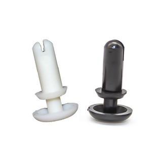 R26 膨胀铆钉塑料子母扣铆钉 黑/白色尼龙固定扣 膨胀卡扣1000只