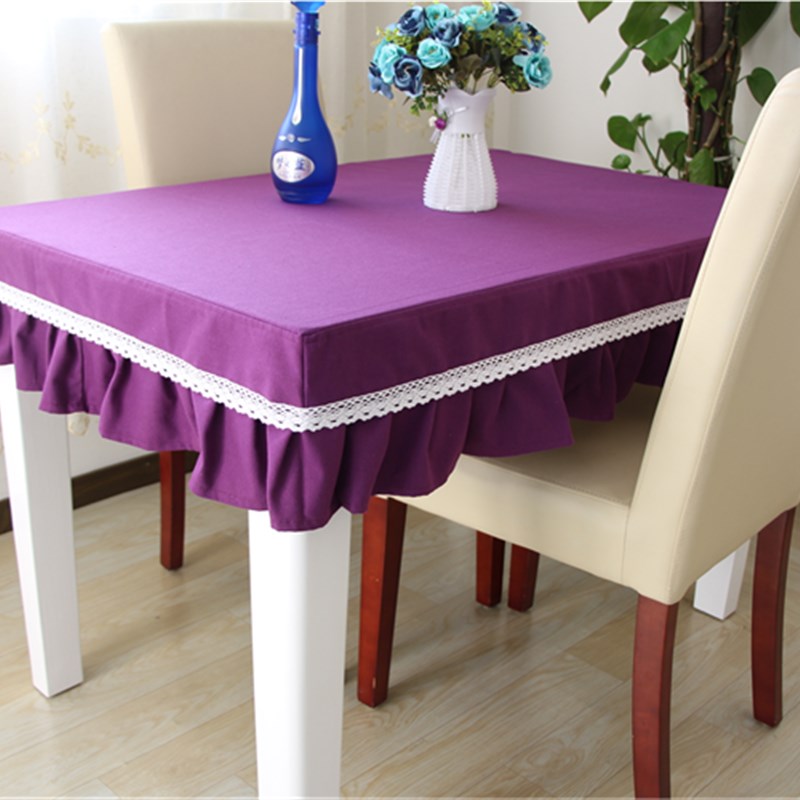 定做全棉餐桌罩  茶几罩    美甲桌罩   桌罩
