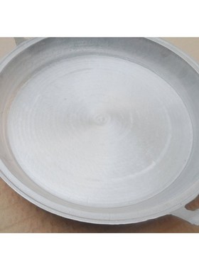 铝平底锅式家用纯铝33195手工铝平锅老 锅烙饼 锅不粘锅 煎锅 铝