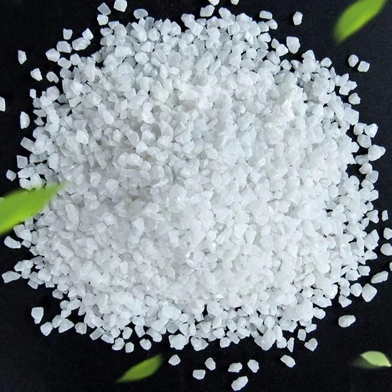 80斤白沙石英砂白色细沙子鱼缸底砂酒店垃圾桶烟灰缸纯白造景沙