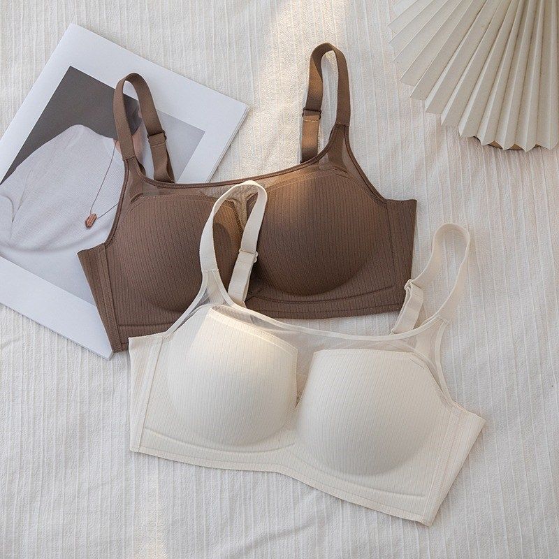高档无痕内衣女薄款网纱防走光抹胸透气无钢圈收副乳调整型文胸罩,女士内衣/男士内衣/家居服,文胸,淘宝优惠券,粉丝福利购,淘宝优惠卷