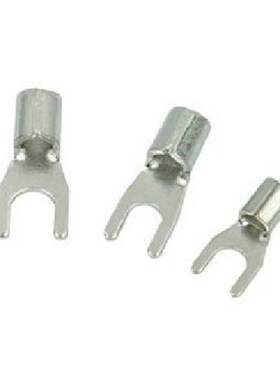 UT10-4 冷压端子 叉形裸端头 接线端头 接线端子 线耳 1000只/包