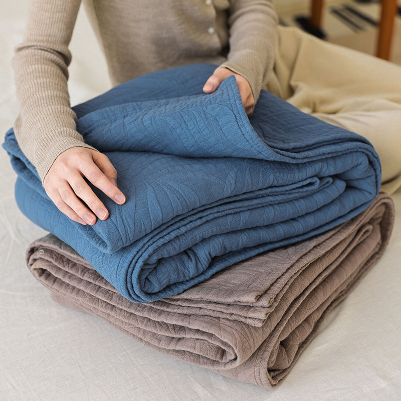 夏季A类六层纯棉纱布毛巾被全棉毛巾毯单双人空调夏凉.盖毯薄被子