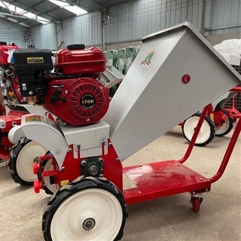 便携式铡草机柴油机款汽油机秸秆树枝粉碎机园林果园修剪干湿两用